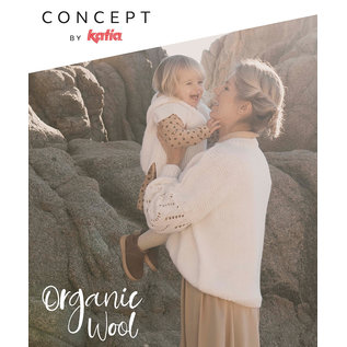 Katia Boek Concept by Katia Organic Wool : 8 patronen Vrouw-Baby