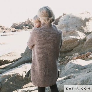 Katia Boek Concept by Katia Organic Wool : 8 patronen Vrouw-Baby