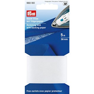 prym ZOOMVLIES MET SCHUTPAPIER 38MM