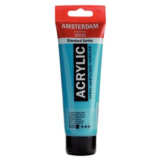 Amsterdam Standard Series Acrylverf Tube 120 ml Turkooisblauw 522