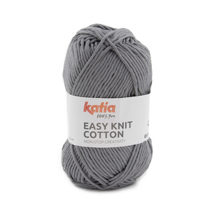 Katia EASY KNIT COTTON 10 Donker grijs bad 53837