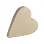 Houten hart, FSC 100%, 20x18,5x2,7cm, naturel