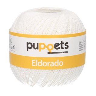 Puppets Eldorado 100g wit dikte 16 07001 bad 277003