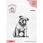 Nellies Choice Clearstempel - Hond met bal 45x60mm