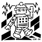 Cadence Mask Stencil  - Robot 15X15