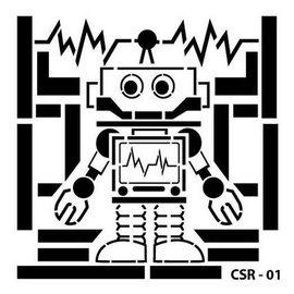 Cadence Mask Stencil  Robot  15X15