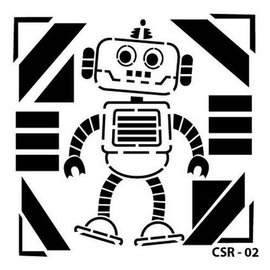 Cadence Mask Stencil  Robot  15X15