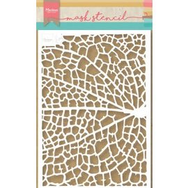 Marianne D Stencil Tiny‘s Leaf Grain PS8041 149x210 mm