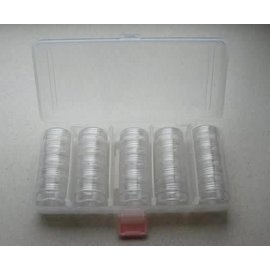 Opbergdoosjes 25 ST/ set 185x85x32mm pots 30x22,7mm