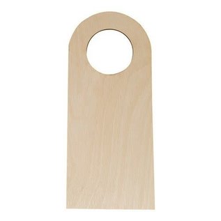 Houten Deurhanger circle triplex 20,8 cm x 9 cm x 0,3 cm