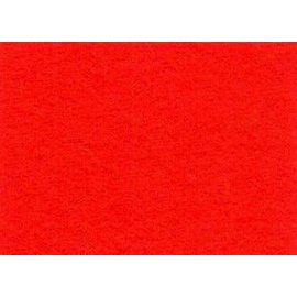 Viltlapjes viscose rood 20x30cm - 1mm