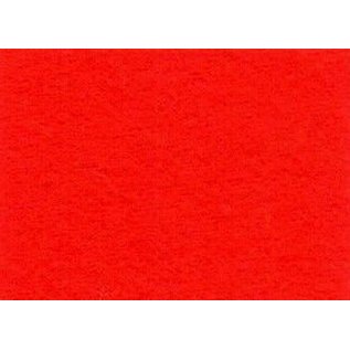 Viltlapjes viscose rood 20x30cm - 1mm