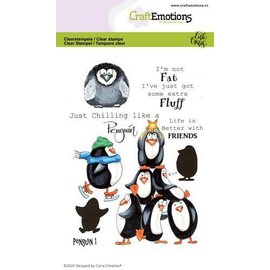 clearstamps A6 - Penguin 1 Carla Creaties