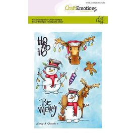 clearstamps A6 - Snowy & friends 1 Carla Creaties