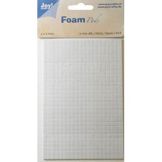 Joy! Crafts Foam Pads 2,0mm/5mm blok wit  10x15cm