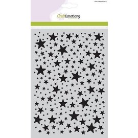 CraftEmotions Mask stencil sterren A5