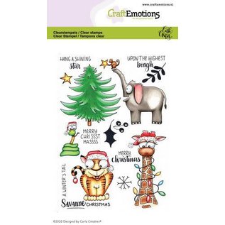 clearstamps A6 - Savanne Christmas Carla Creaties