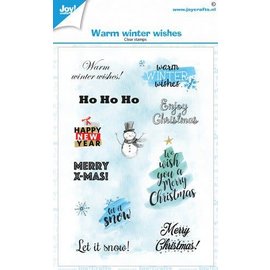 Joy! Crafts Clearstamp A6 - Kerst tekst EN