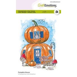 clearstamps A6 - Pumpkin House Carla Kamphuis