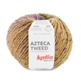 Katia AZTECA TWEED 303 Lila-Turquoise-Licht oranje bad 55111A