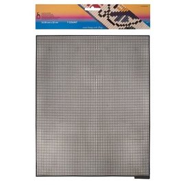 plastic canvas stramien 7 count 32,50x25cm 000 ZWART