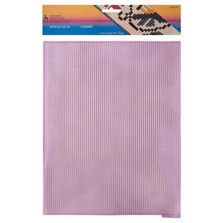 plastic canvas stramien 7 count 32,50x25cm Rose