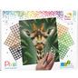 Pixel kit Giraf | 4 basisplaten