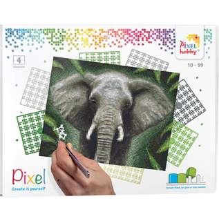 Pixel kit Olifant | 4 basisplaten