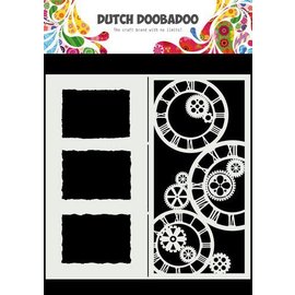 Dutch Doobadoo Dutch Mask Art Slimline uurwerken 210x210mm