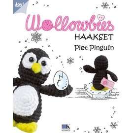 Wollowbies Haakset - Piet Pinguïn