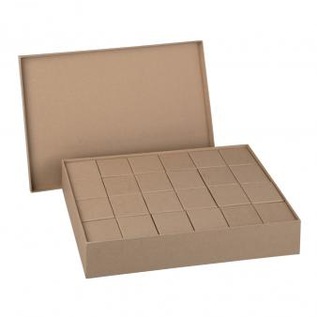 Papermaché Boxen set, FSC Recycled 100%