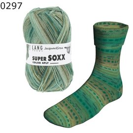 Lang Yarns Super Soxx Color 901.0297 groen bad 20115