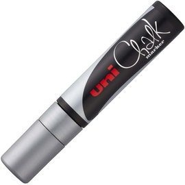 Uni Chalk Marker 15mm, Zilver