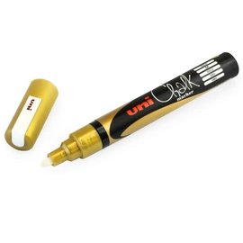 Uni Chalk stift Medium 5M Goud