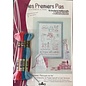Borduurgaren + gratis patroon "Mes Premiers Pas - Message de fille"