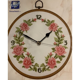 telpakket klassieke rozenklok 20cm