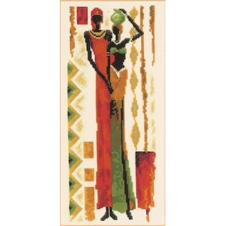 Telpakket Afrikaanse van de savanna 16x36cm