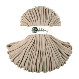 Bobbiny jumbo 9mm Beige