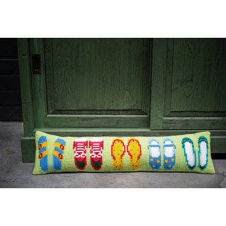 Kruissteektochtmat kit Zomerschoenen 80x20cm