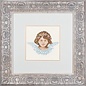 Lanarte borduurpakket Engel in blauw