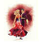 Kruissteekpakket - Paso Doble - 29x23,5cm