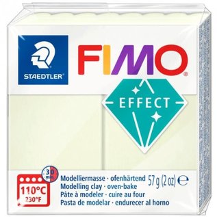 Fimo Fimo Effect boetseerklei 57g. nachtlichtend - Glow in the Dark