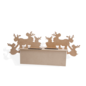 MDF Figuur Klimmende Rendieren 38 cm