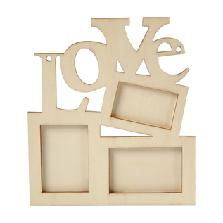 Houten Lijst Love 19,7x16 cm