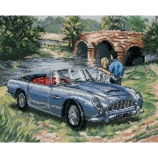 Telpakket - Aston Martin DB5 - 25x20cm