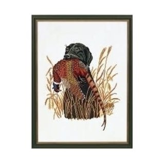 Eva Rosenstand - Hond met Fazant - 30x40cm