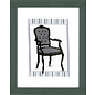 Vervaco Telpakket - Barok stoel - 13x18cm