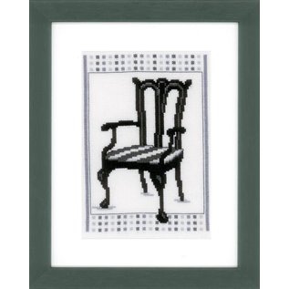 Telpakket - Barok stoel II - 13x18cm