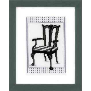 Vervaco Telpakket - Barok stoel II - 13x18cm