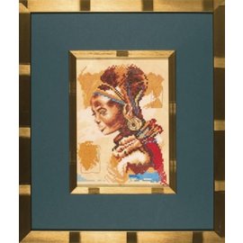 Lanarte Borduurpakket African 13x18cm